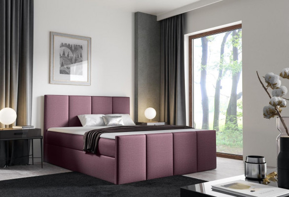Postel Lůžková skříň Boxspring Postel Nábytek Ložnice Design Dvojitý Hotel Moderní Nový